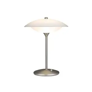 Halo Design - Baroni Bordlampe Ø30 - Opalic/Stål