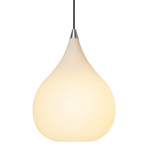 Halo Design - Drops Pendel Ø30 - Opalic/Alu