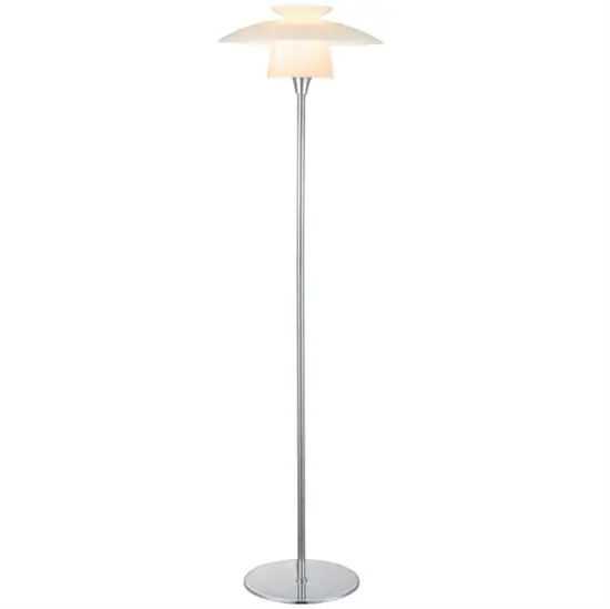 Halo Design - Scandinavia Gulvlampe Ø40 - Opalic/Krom