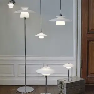 Halo Design - Scandinavia Gulvlampe Ø40 - Opalic/Krom