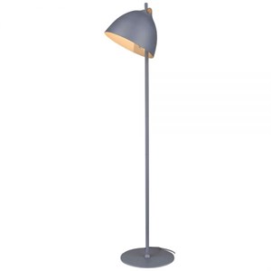 Halo Design - Århus Gulvlampe Ø24 - Grå/Træ