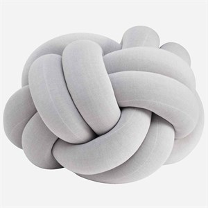 Design House Stockholm - Knot Pude XL - White Grey 