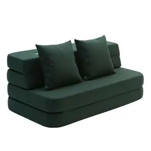 By KlipKlap -  KK 3 Fold Sofa 120cm - Mørkegrøn