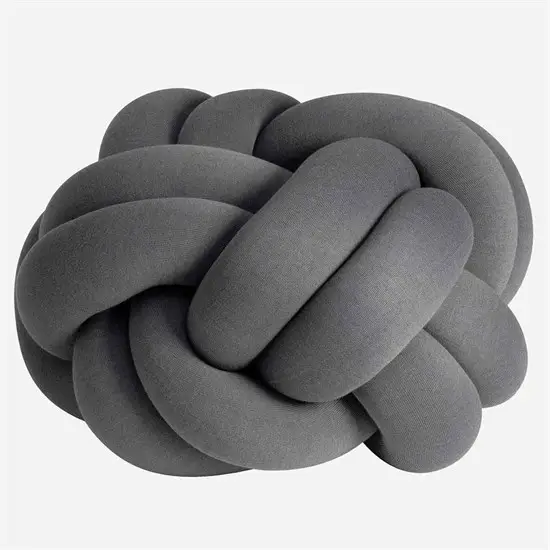 Design House Stockholm - Knot Pude XL - Grey 