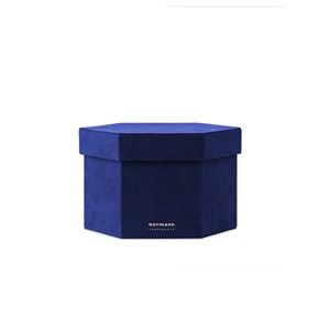 Image of Normann Copenhagen - Velour kasse - Medium - Blå