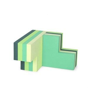Image of bObles byggeblok - building blocks large i multi grøn