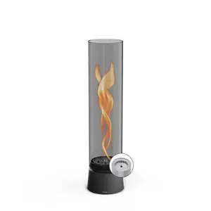 Höfats - SPIN air 1200 all black Tabletop Fireplace