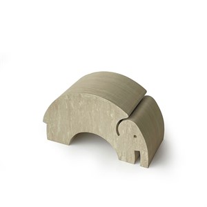 Bobles - Elefant Medium+ - Walnut Marble Nature