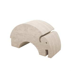 Bobles - Elefant - Smoke Marble Nature - Large