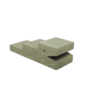 bObles - Krokodille - marmor natur - Moss Marble Nature