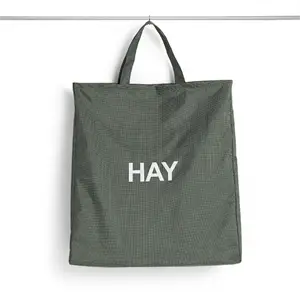 Hay - Grid Bag - X-large - Mørk grøn