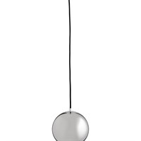 Frandsen Lightning - Ball pendant, glossy chrome - 25 cm. 