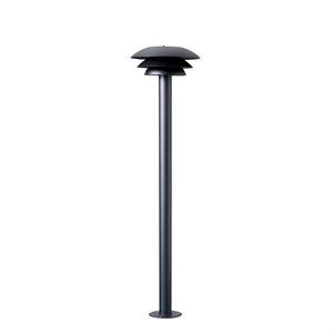Image of Dyberg Larsen - DL20 bedlampe - udendørs - sort (højde 80 cm)