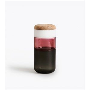 Image of New Works - PI-NO-PI-NO Vase sæt - grå/fuchsia/opal