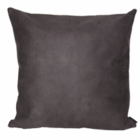 Skriver Collection -  Boxter pude - Dark brown/grey 65 x 65 cm
