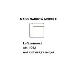 Image of HAY - Mags modul sofa - Smal venstre hjørnemodul - Art. 1062