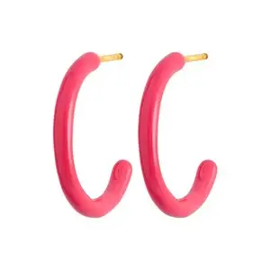 LULU Copenhagen - Color Hoops M, Pink (1 sæt)