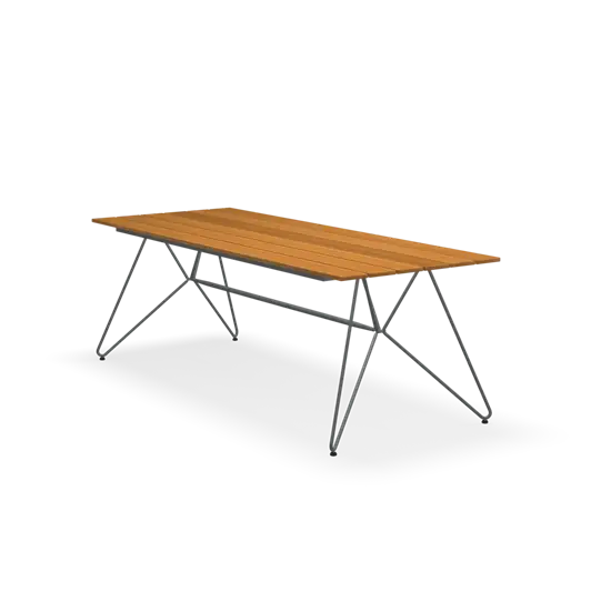 Houe - SKETCH Dining Table. 220x88 cm - Bamboo. Frame
