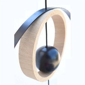 Nordic By Hand - Ring i Egetræ til snoren - Ø 20 cm