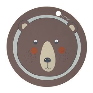 Image of OYOY - Dækkeserviet i silicone, bear