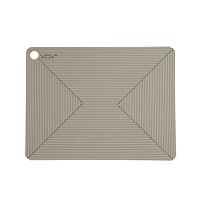 OYOY placemat - Dækkeserviet i silicone Clay (sæt med 2 stk.)