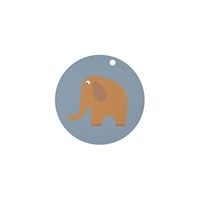 OYOY - Elefant Dækkeserviet - Blå