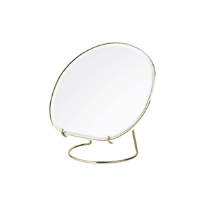 Ferm Living - Pond bordspejl - Pond Table Mirror - Messing/Brass