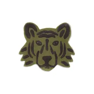 Ferm Living - Tufted Tiger hoved - Vægtæppe/gulvtæppe