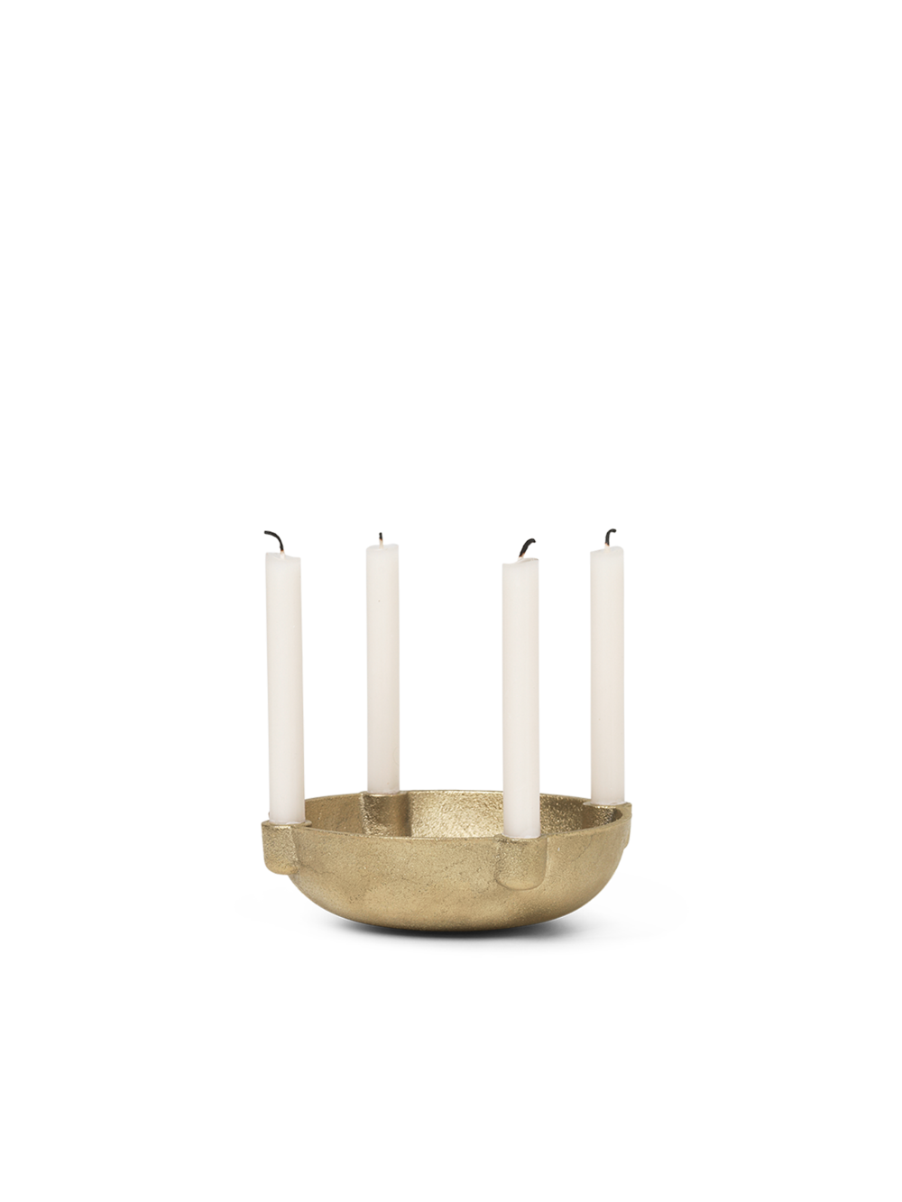Ferm Living Bowl Candle holder, messing