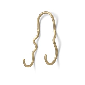 Ferm Living - Curvature Dobbeltkrog, Brass