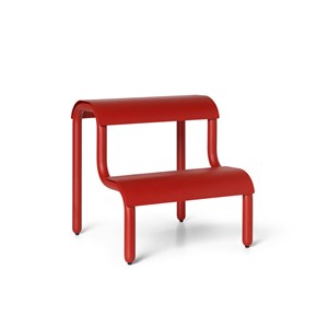 Ferm Living - Up Step Stool, Poppy Red