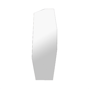 Ferm Living spejl - Spejl - Shard Mirror Full Size - Sort