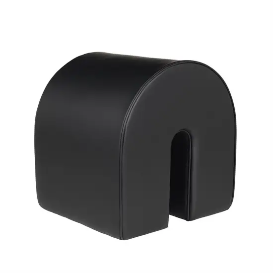 Kristina Dam - Puf - Curved Pouf - Black