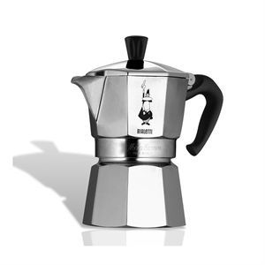 Bialetti - Moka express 6 kopper - stål (ikke induktion)