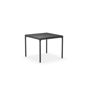 Houe - FOUR Table. 90x90 cm - Black. Frame