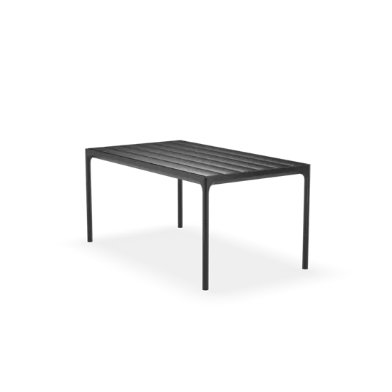 Houe - FOUR Table. 160x90 cm - Black. Frame