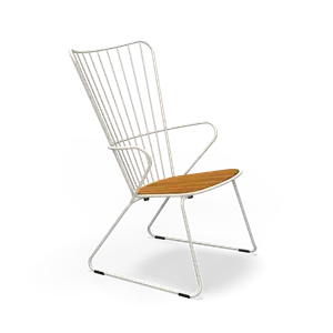 Houe - PAON Lounge chair - White. Seat