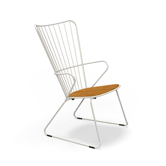 Houe - PAON Lounge chair - White. Seat