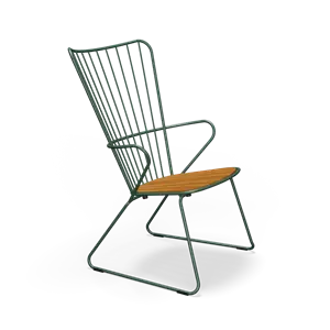 Houe - PAON Lounge chair - Pine green. Seat