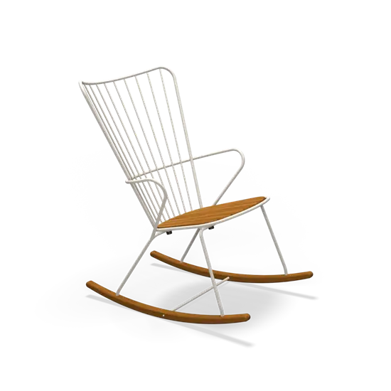 Houe - PAON Rocking chair - White. Seat