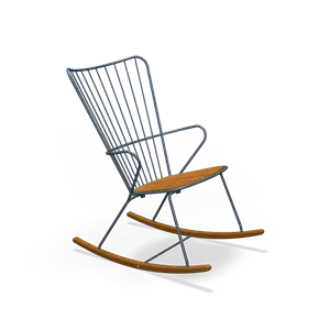 Houe - PAON Rocking chair - Midnight. Seat