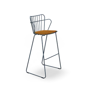 Houe - PAON Bar chair - Midnight. Seat