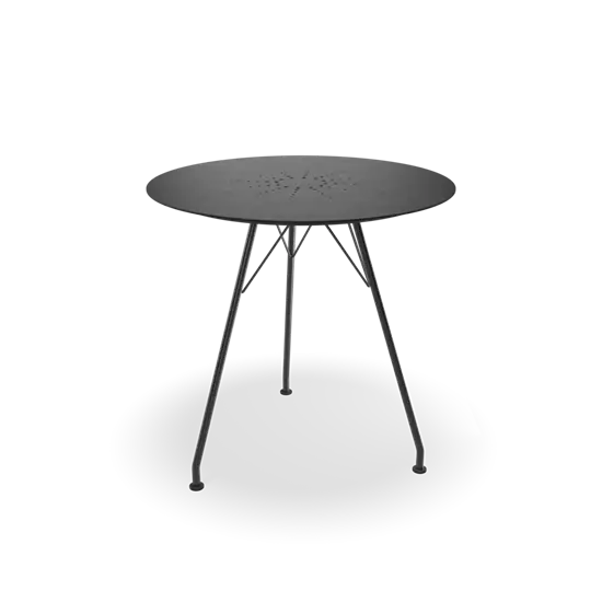 Houe - CIRCUM Café table Ø74 - Black. Frame