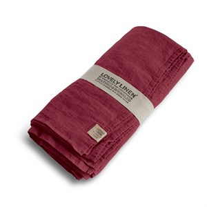 Lovely Linen - Dug, Cabernet (Rød) - 145x300