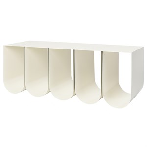 Kristina Dam - Bænk - Curved Bench - Beige