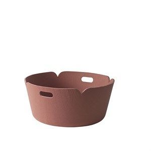 Image of Muuto kurv - Restore round basket i rose