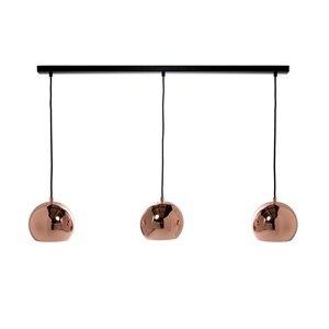 Image of Frandsen Lighting - Ball Track - kobber m. sort stofledning
