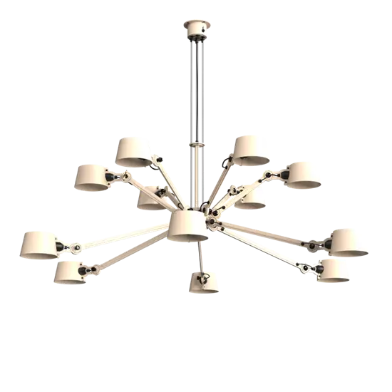 Tonone - BOLT CHANDELIER 12 ARMS - lightning white