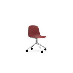 Normann Copenhagen stol - Form Chair Swivel 4W - rød