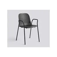 Hay - 13Eighty armchair - Sort - Stål 